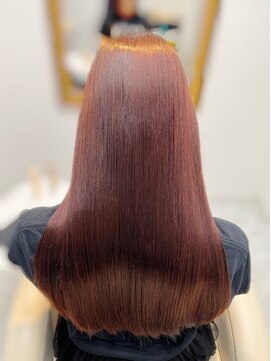 ランリ 名古屋名駅(ranri) 【30代】ツヤ髪カラー×縮毛矯正×トリートメント