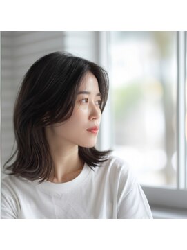 ヘアー マジック 国立店(Hair Magic) デザインカラー レイヤーカットウェットヘア