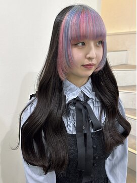 アルファバイオリカ(ALPHA by ORIKA) 顔周りのみのデザインカラー 可愛すぎます(^^)♪