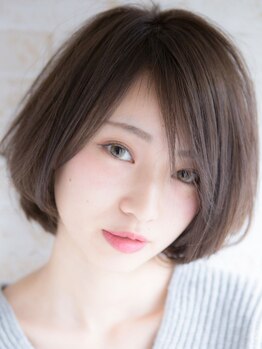 フルートフル(Fruitful)の写真/ずっと綺麗でいたい大人女性の味方◇高い技術力と高品質カラー剤使用で透明感溢れる上品な仕上がりに＊