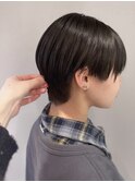 30代40代ハンサムショート髪質改善酸性ストレート縮毛矯正