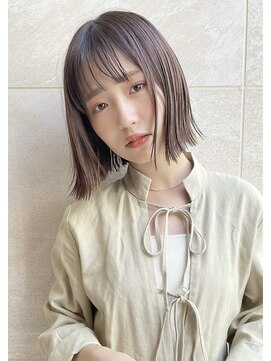 ジジ 代々木(Gigi) 代々木/ブリーチなし/ショートボブ/酸性ストレート/新宿/韓国