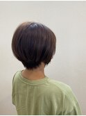 ステップボーンカット/アースカラー/30代40代50代