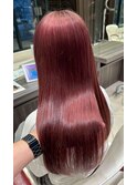 高発色!暖色カラー+トリートメント