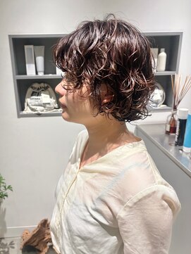 エイゾー 銀座(EIZO) ボブパーマ/ショートボブパーマ/ゆるめパーマ