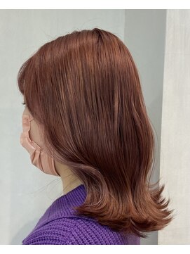 リルミー ミュエナ 大須 矢場町(Lilme myuena) 【ピンクイヤリングカラー】（ケアブリーチ2回）＊rina＊