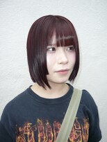 アルレン(Allen)&nbsp;姫カットボブ/ボルドー/チェリーレッド「宇都宮/ブリーチ」