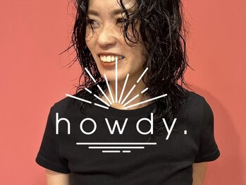 ハウディー(howdy.)の写真/忙しい朝も簡単にお洒落に！抜け感パーマでラフな動きと軽やかさを演出♪立体感UPで小顔効果も◎
