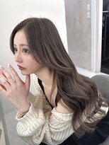 シイム(CYM)&nbsp;エクステ/透明感カラー/ブラウンアッシュ/グレージュ