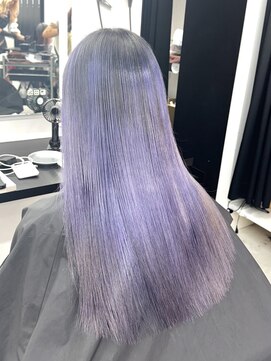 エゴ 池袋(EGO) バレイヤージュ/シャドールーツ/ブルーラベンダー