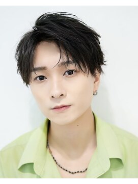 オーシャントーキョー 心斎橋(OCEAN TOKYO WEST) ニュアンス毛流れフェザーショートセンターパートウルフ