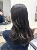 艶髪暗髪ネイビーグレーアッシュオリーブ/オオタユキ