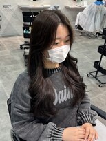 ジーニー 千葉(GENiE)&nbsp;韓国レイヤーカット/顔周り/ココアベージュ/古荘竜生