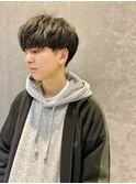 メンズ/緩めスパイラル/メンズパーマ