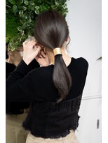 アリー 原宿 表参道(ALLY)&nbsp;ALLY宍戸 髪質改善×ブリーチなしグレージュカラー