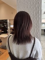 リップルクォート(LIPPUL QOT)&nbsp;レッドブラウンカラー/レイヤーカット