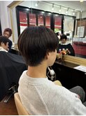 メンズマッシュ　ショートネープ　佐世保