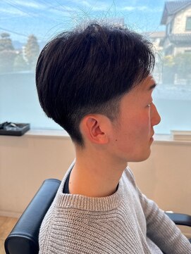 メンズダリアヘアーミュウズ 高崎(Men's Dahlia hair mieuxs) ３０代　メンズツーブロックショート