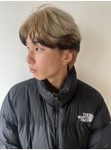 新札幌ウルフカットダブルカラーエンドカラー