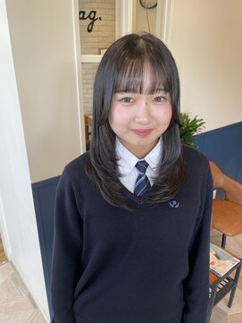 ラグ バイ シゲルカットクラブ 神田久志本店(lag) セミロングレイヤー