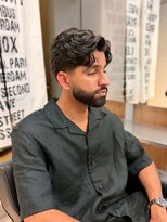 リレーションメンズヘアー(RELATION MEN'S HAIR)&nbsp;おしゃれ坊主メンズウルフスペインカールフェザーパーマ