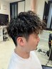 【ビビビ祭におすすめ】 メンズカット+ツイストスパイラルパーマ¥11000~