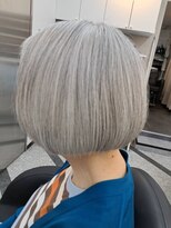 ヘアデザイニング ズーム 飯田橋店(hairdesigning Zoom)&nbsp;50代60代70代：ボブスタイル