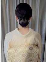 ヘアセット シャンプーアンドスパ専門店 ウルー(Uruu)&nbsp;【訪問着着付け＋ヘアセット】天神/天神駅/早朝/ヘアセット/和装