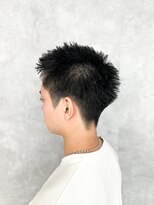 イル 天神西通り店(ill)&nbsp;【メンズ◆天神】スパイキーショート×刈り上げ×短髪×束感ヘア