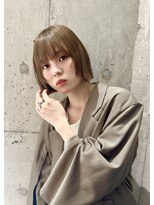 フィルムス ヨコハマ プラス(FILMS 横浜 +) ミルクブラウン/ボブ/オリーブページュ/ブリーチなし/横浜+