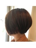 丸みボブ