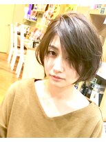 ヘアー カフェ コトノハ(hair cafe kotonoha)&nbsp;【コトノハ】小顔可愛い とろみ　空気感　センシュアルショート