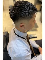 フランクスバーバー アンド ビアークラブ(FRANK'S BARBER and BEER CLUB)&nbsp;ワイルドツーブロックスキンフェードテクノクロップ