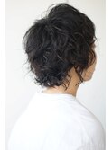 マッシュウルフにパーマ《kirowne 下北沢》