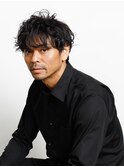 40代のパーマスタイル【バーバーバー千葉】