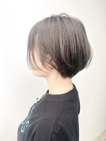 ヘッツ 仙台駅前店(HETTU)&nbsp;LEMO ダークグレージュ　ハンサムショート　ラベージュカラー