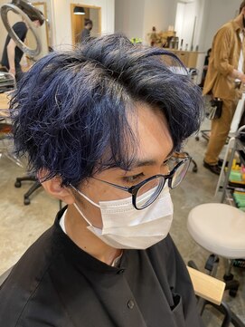 エルオム(EL.HOMME) AOI 【オーシャンブルー】センターパート