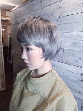 ヘアメイク フォックス 錦店(hair make FOX) ハイトーンカラーパープル