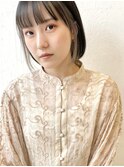 フェイスフレーミングボブ