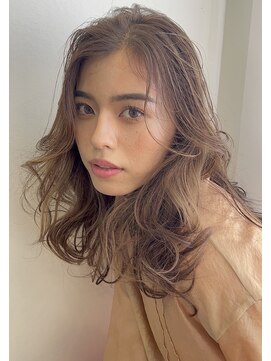 ドルチェ 心斎橋(Dolce) 【Dolce心斎橋】ミディアムレイヤー_セピアアッシュ