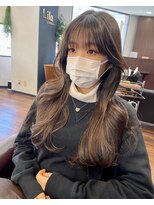 レイラバイアフロート 吉祥寺(Lila by afloat)&nbsp;韓国くびれヘアでふんわりナチャラルロング