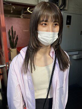ローレンジウ(LOREN JU) 名駅/名古屋駅/学割U24/レイヤーカット/オージュア/ダブルカラー