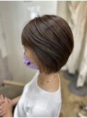 大人ショートボブ