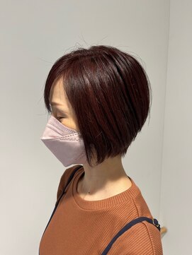 ヴェール レッシュブ 鎌ヶ谷店(Belle Lecheveu) 前下がりショートボブ