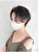 大人クールかき上げショート