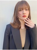 ウルフカットレイヤーカット小顔補正立体カット