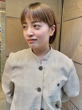 ゼンコー キチジョウジ シェール(ZENKO KICHIJOJI chere) 耳かけぷつっとボブ/吉祥寺