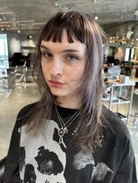 スクリーンギンザメゾン 銀座(SCREEN GINZA MAISON.)&nbsp;黒髪カタログ/クラゲヘアー/オリーブ/銀座