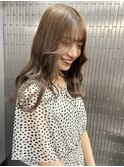 #ミルクティカラー#ケアブリーチ#髪質改善トリートメント