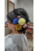 成人式ヘアセット